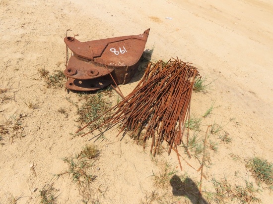 Backhoe bucket 12"