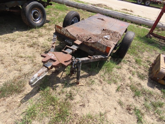2 wheel trailer- homemade **NO TITLE**