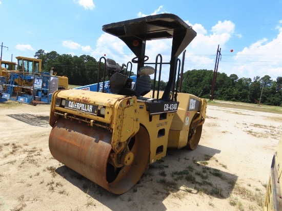 CAT 434D Double drum asphalt roller, diesel, canopy, hrs unknown, s/n:CATCB434VCNH00709