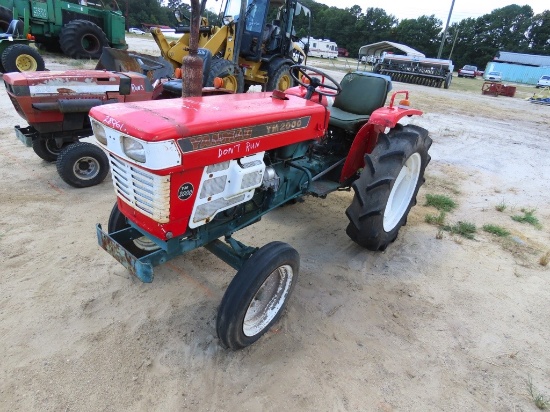 2000 YANMAR 2 wheel drive tractor, diesel sn200051543