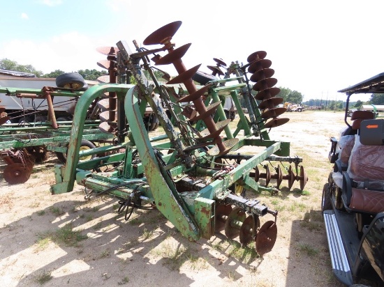 JOHN DEERE 230 56 blade, pull type, disc harrow, no tongue rear wheels