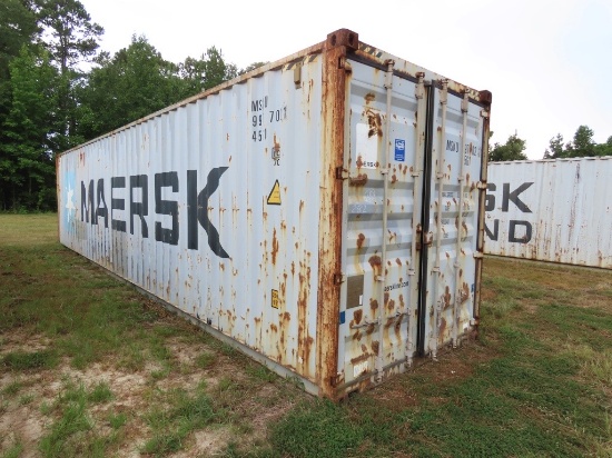 MAERSK 40ft High Cube Sea Container, s/n:MSKU9977021
