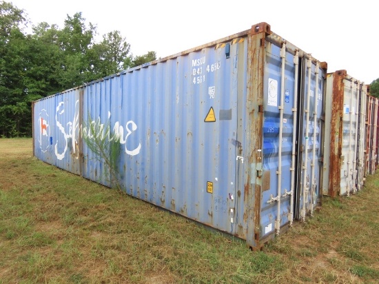 Safmarine 40ft High Cube Sea Container, s/n:MSKU0434656