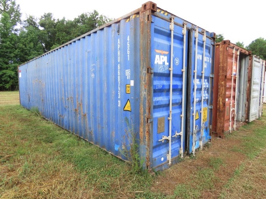 APL 40ft High Cube Sea Container, s/n:APHU6687333