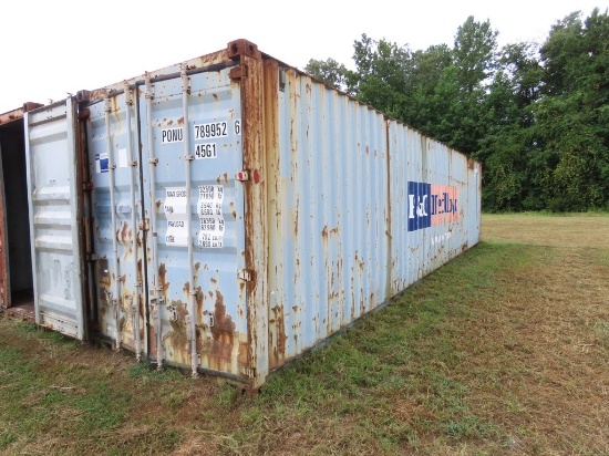 P&O 40ft High Cube Sea Container, s/n:PONU7899526