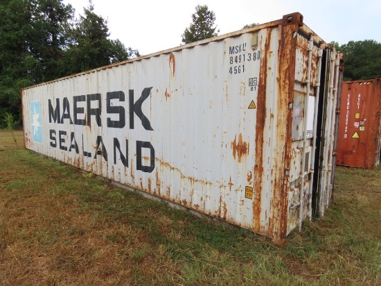 MAERSK 40ft High Cube Sea Container, s/n:MSKU8491380