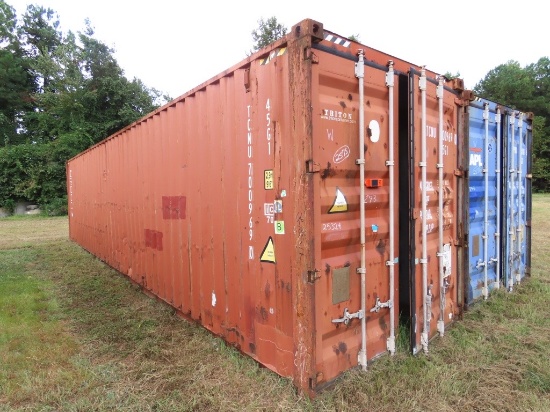 Triton 40 ft High cube sea container s/n:TCNU7009690