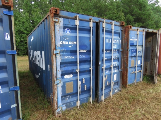 CMACGM 20ft High Cube Sea Container, s/n:TCLU2057512