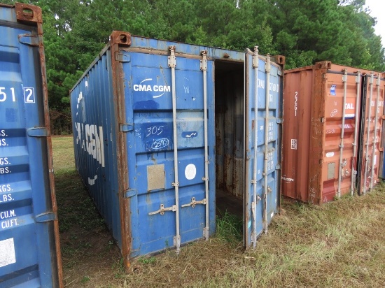 CMACGM 20ft High Cube Sea Container, s/n:CMAU1827600