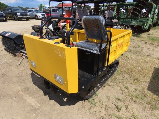 SDLD 25 Track Mud buggy 7inch rubber tracks, 15hp gas engine w/dump bed