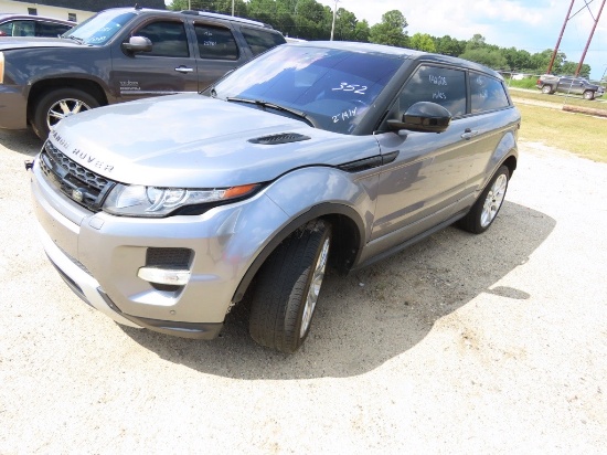 2015 LAND ROVER Evoquqwe SUV, 2 door, 4 cylinder engine, A/T, power windows, power windows, power lo