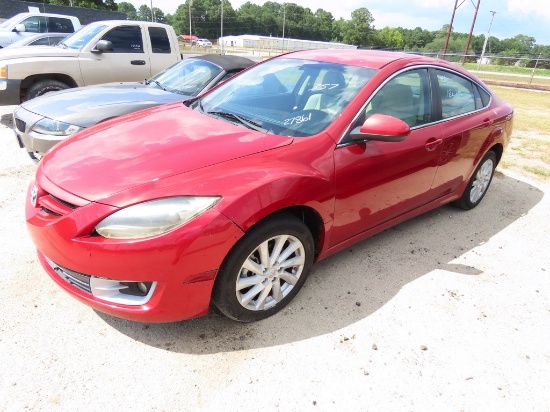 MAZDA 6 4 door sedan, 2.5 L engine, A/T, power windows, power locks, leather interior, woodd grain,