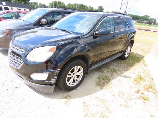 2017 Chevrolet Equinox SUV, 2.4L, A/T, power windows, power locks, cloth interior miles:182766 s/n:2