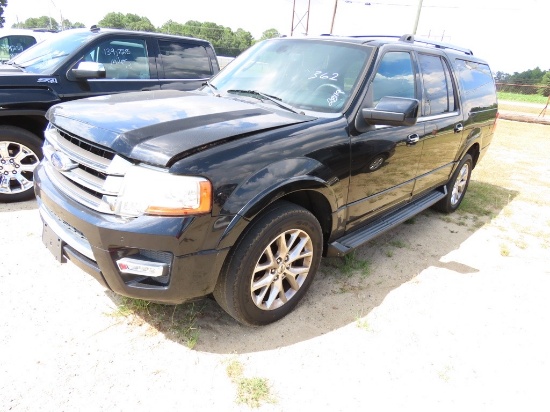 2017 Ford Expedition 3.5L engine, leather interior, power windows, power locks **Smokes Bad** miles: