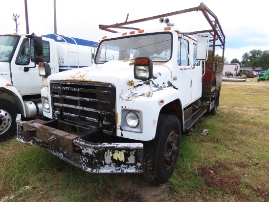 IH 1900 diesel crew cab truck w/tool bed **PARTS ONLY-NO TITLE**
