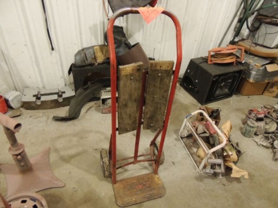 2 wheel cart and 2 stands