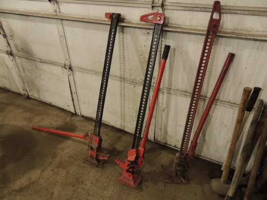 3 High Lift Jacks