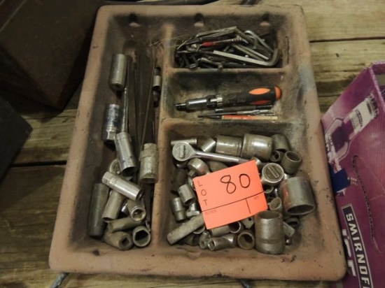 Misc. sockets, files, Allen wrenches