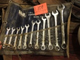 Set of wrenches