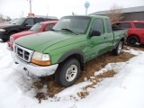 1999 4x4 Ford Ranger XLT extended cab Pickup, 93,523 miles showing, auto, v