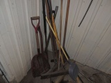 Shop Brooms, Shovel, Ice Chipper and Chisel