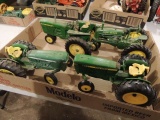 4 JD toy tractors