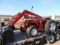 IH Utility 350 wide front tractor, 3pt, loader, brake drums were done, newe