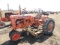 Allis Chalmers C tractor with belly mower, runs