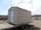 New 8x12 storage shed with 4ft roll up door