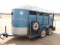 Stock Trailer blue, 12 ft, no paperwork, only a Minnesota Resident can purc