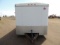 E-Line Cargo enclosed trailer, 7x14, white, titled