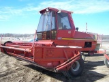 Owatonna 2850 self propelled Swather/hay conditioner, 14 ft, single owner i