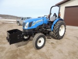 2017 New Holland Work Master 60 Tractor, one owner, like new, only 4 hours