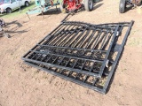 2 HD wrought Iron Driveway gates 7ft wide by 8 feet high