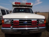 1989 Ford F350 Rescue Vehicle, 4x4, gas, auto, V8, only 18,684 miles, title
