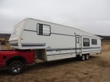 Scottsdale 5th Wheel camper with prior salvage title, there has been water