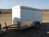 2001 United 6x10 enclosed trailer, may need some repair, lights do not work