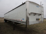 2014 Stoughton Platinum series 42 ft grain hopper trailer, air ride, AG hop