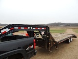 2010 PJ 25ft flatbed trailer