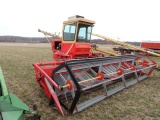 Versatile 400 swather 18 ft with cab, and air, always sheded