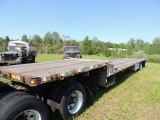 1999 Talbert step deck semi trailer, 48 feet, VIN:40L04839X1017884