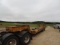 1970 Fruehauf triple axel 30ft low boy trailer, current DOT, 2 spare  tires