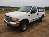 1999 Ford F250 Pickup, 8ft box, reg cab, 4x4, 5.4 auto, 156,000 miles, good