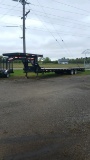 2013 PJ Gooseneck 32 ft trailer with 10,000 lb. axles, low profile, top dec