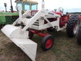 Farmall 460 gas tractor with add on 3pt, wide front, 15.5-38 good rear rubb