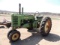 John Deere A Tractor, newer tires