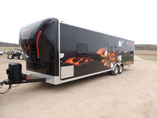 2012 Work and Play by Forest River 31 ft toy hauler camper, approximately 1