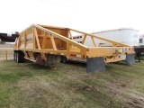 2010 R Way Ultra Web Belly Dump trailer, triple axle, 22 yard, approximatel