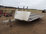 2008 Sled Bed snowmobile trailer ADWZ380