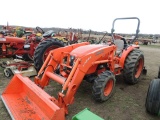 2010 Kubota MX5100 Tractor, diesel engine, front wheel assist, quick tach l